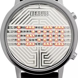 Versus by Versace Women's 3C71100000 Hollywood Digital Crystal Rubber Watch #78